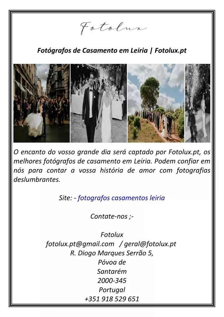 fot grafos de casamento em leiria fotolux pt