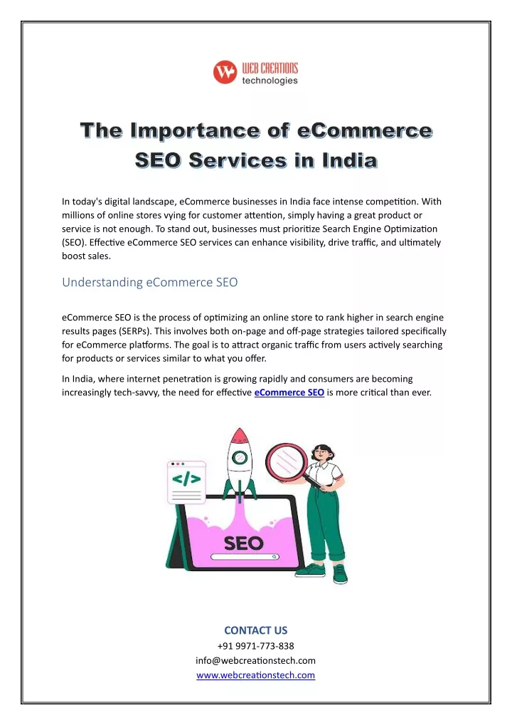 the importance of ecommerce the importance