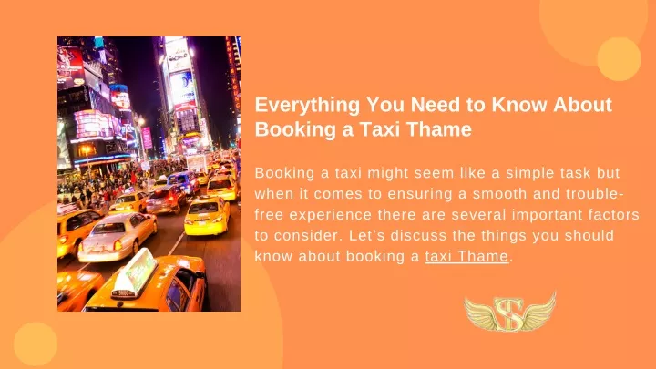 everything you need to know about booking a taxi