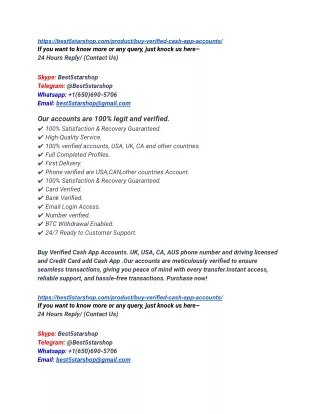 Do You Want To Buy Verified Cash App Accounts