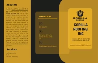 Gorilla Roofing, Inc - Month 2
