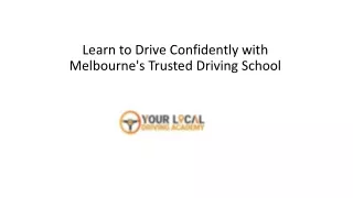 learn to drive confidently with melbourne s trusted driving school