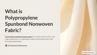 What-is-Polypropylene-Spunbond-Nonwoven-Fabric