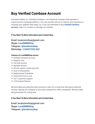 Apply These 6 Secret Techniques To Improve Buy Verified Coinbase Account