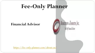 fee only planner