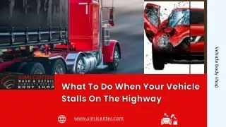 vehicle body shop