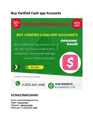 sell verified cash app accounts