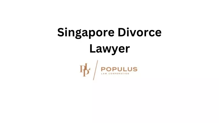 singapore divorce lawyer