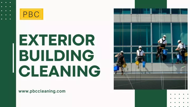 exterior building cleaning