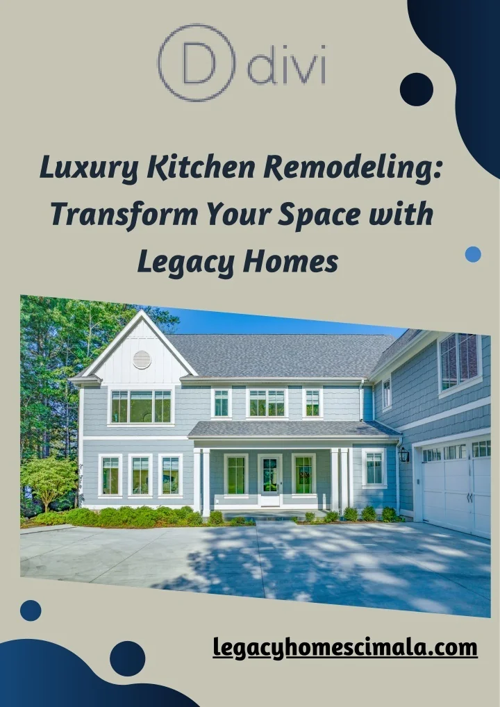 PPT - Luxury Kitchen Remodeling Transform Your Space with Legacy Homes ...