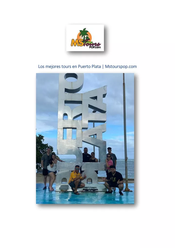 los mejores tours en puerto plata mstourspop