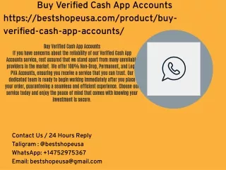 Buy Verified Cash App Accounts