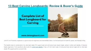 13 Best Carving Longboards_ Review & Buyer’s Guide