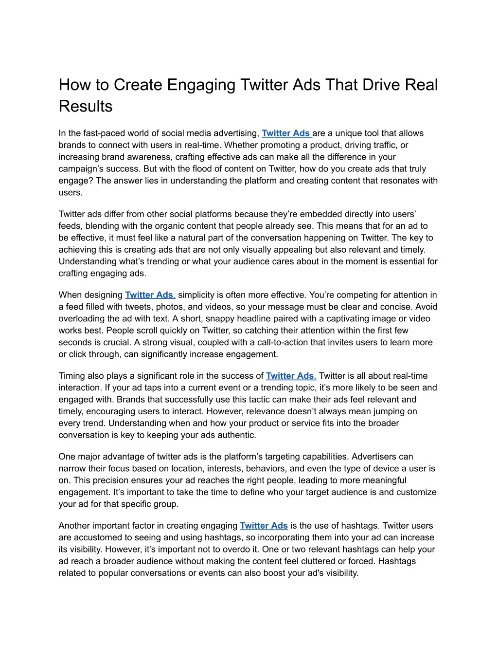 Engaging Twitter Posts PPT - How to Create Engaging Twitter Ads That Drive Real Results ...