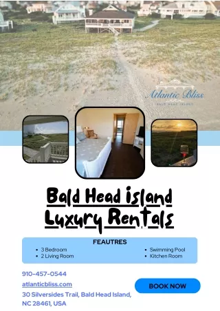 Bald Head Island Luxury Rentals: Oceanfront, Pet-Friendly Vacation Getaway