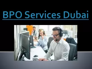 BPO Services Dubai