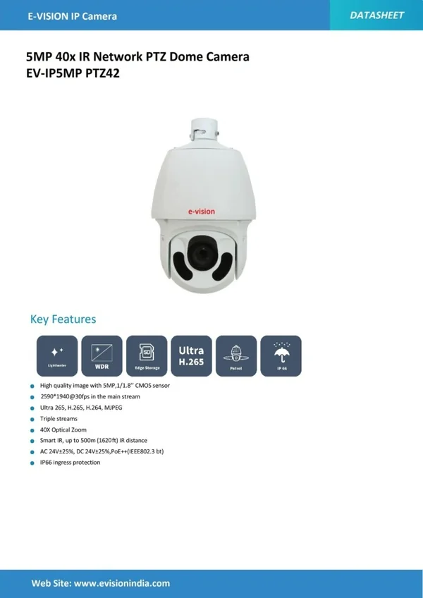 Best PTZ camera manufacturer in Faridabad