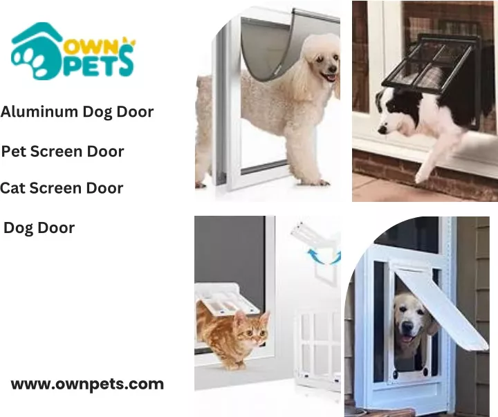 aluminum dog door