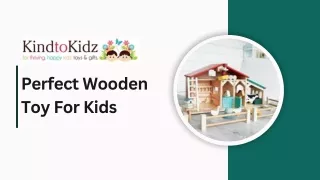 Perfect Wooden Toy For Kids