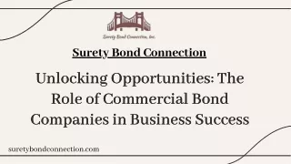 Surety Bond Connection