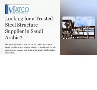 Professional Steel Structure Erection in Saudi Arabia