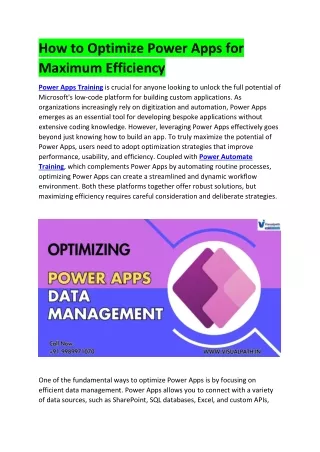 Power Apps Training | Power Automate Training