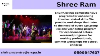 Weekend Acting Classes In Delhi