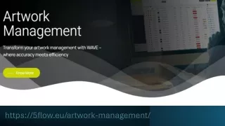 Revolutionize Your Artwork Management with WAVE