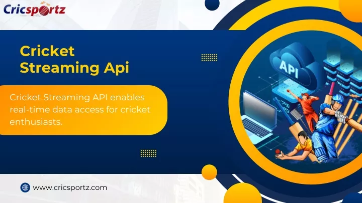 cricket streaming api