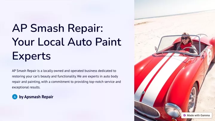 ap smash repair your local auto paint experts