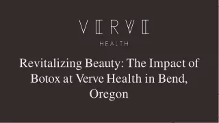 revitalizin g beauty th e impac t of botox