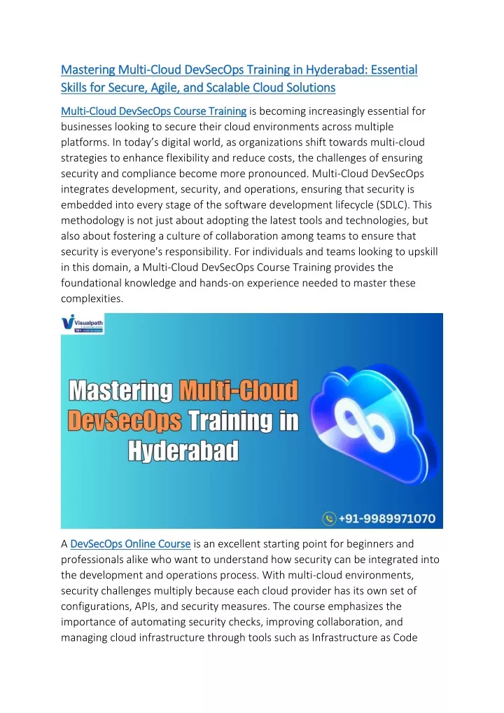 mastering multi mastering multi cloud devsecops