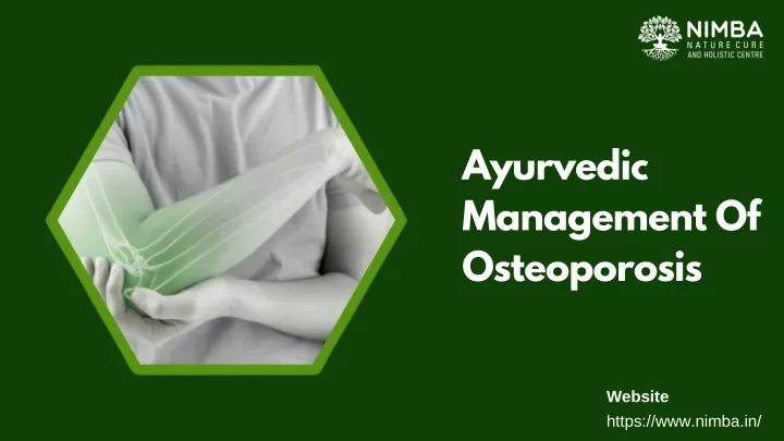 ayurvedic management of osteoporosis