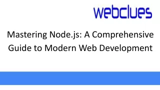 mastering node js a comprehensive guide to modern