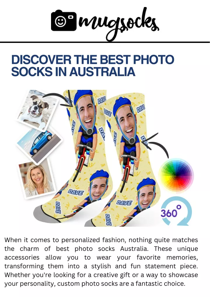 discover the best photo socks in australia