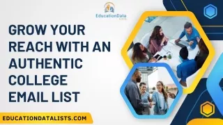 grow your reach with an authentic college email