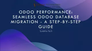 odoo performance seamless odoo database migration a step by step guide
