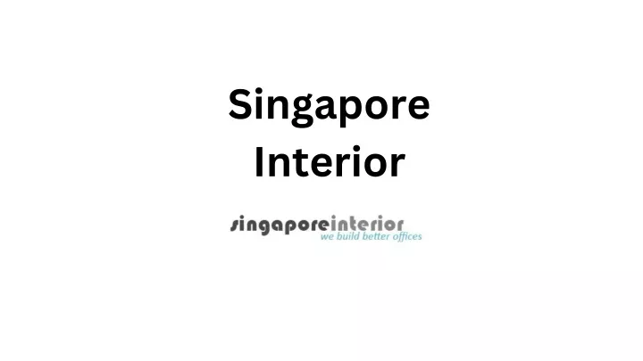 singapore interior