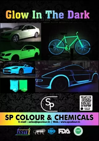 Thermochromic Pigments by SP Colour & Chemicals | AMP Pigments