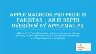 apple macbook pro price in pakistan an in depth overview by applemac pk