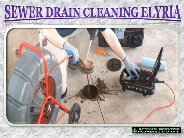 sewer drain cleaning elyria