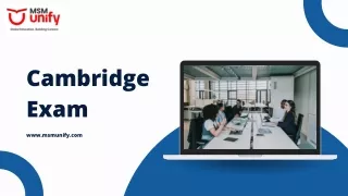 cambridge exam