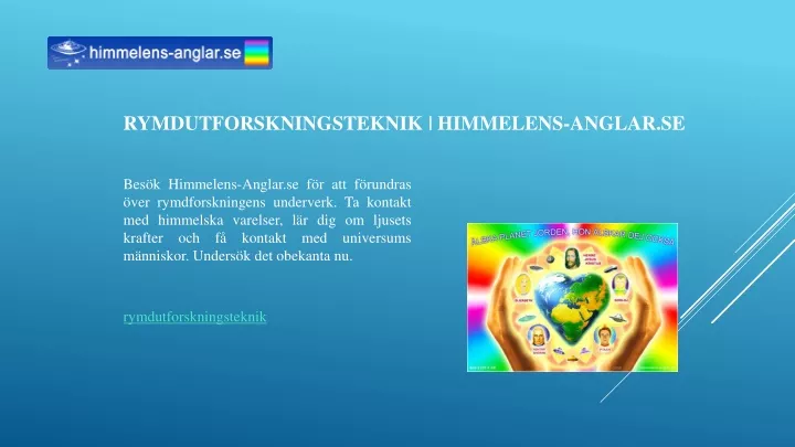 web logo himmelens anglar se