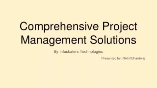 Comprehensive Project Management Solutions