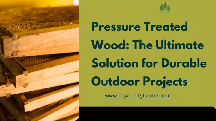 pressure treated wood the ultimate solution