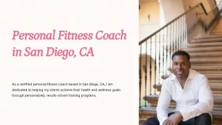 Elevate Your Fitness with a Personal Fitness Coach in San Diego, CA