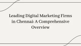 Top Digital Marketing Companies in Chennai