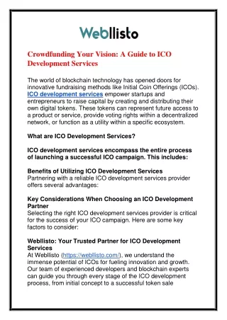 crowdfunding your vision a guide