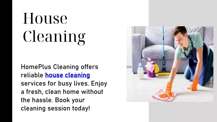 house cleaning