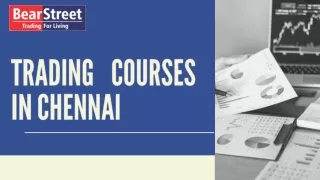 Trading Courses in Chennai